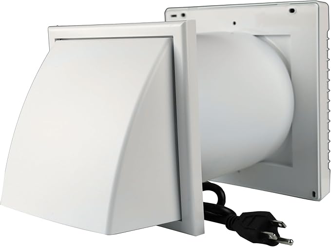 VENTS-US GK 150 MA-MV KIT – Easy to Install 6" Through The Wall Exhaust Fan