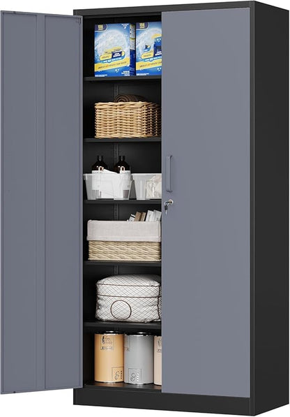 MIIIKO Metal Storage Cabinet