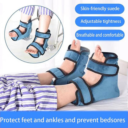 AUSTYLCO 2PCS Heel Protector Cushion-Foot Support Pillow,Anti-Decubitus Heel Pad for Heel Pain Relief,Pressure Sores,Pressure Sores,Bed Sores,Plantar Fasciitis,Adjustable in Size