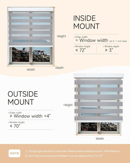Smart Zebra Blinds for Windows, Alexa Motorized Blinds