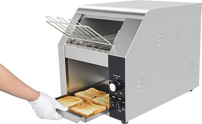 Hakka Commercial Conveyor Toaster, 450 Slices/Hour Heavy Duty Conveyor Toaster