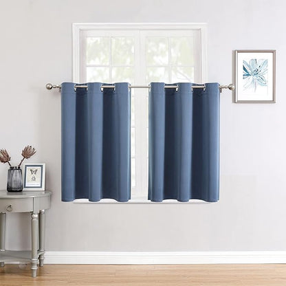 ChrisDowa Small Window Curtains