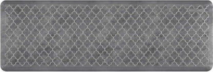 WellnessMats Trellis Collection Anti-Fatigue Floor Mat, Polyurethane – Ergonomic Support Pad for Home, Kitchen, Garage, Office Standing Desk – Water Resistant - Made in USA
