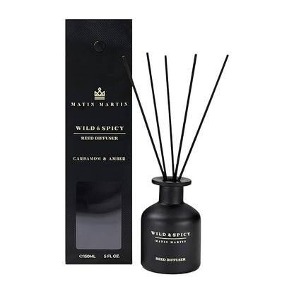 Matin Martin Wild and Spicy Reed Diffuser 5 oz