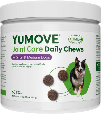 YuMOVE Hip & Joint Supplement for Dogs. Everyday comfort that fits naturally into your space.