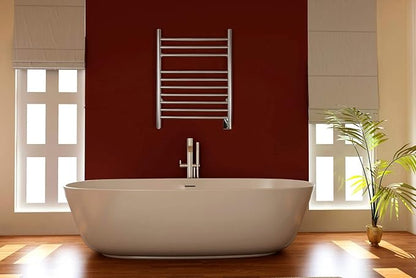 HEATGENE Towel Warmer Wall-Mounted Hardwired Heated Towel Rack Hot Towel Bar