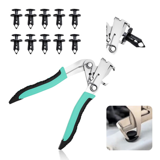 2026 New Car Clip Pliers/Disassembly Tools,Car Clip Remover Tool with Anti-Slip Grip,Multi-Functional Automotive Panel Clips Pli