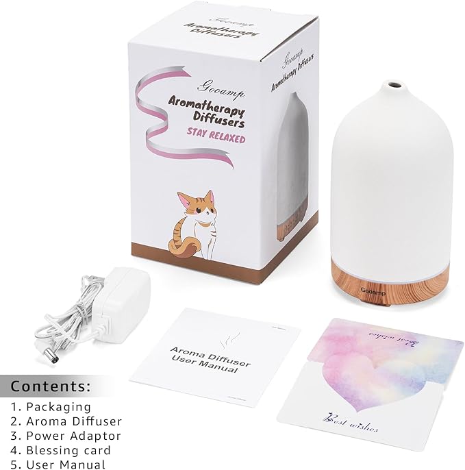 200ML Ceramic Essential Oil Diffuser