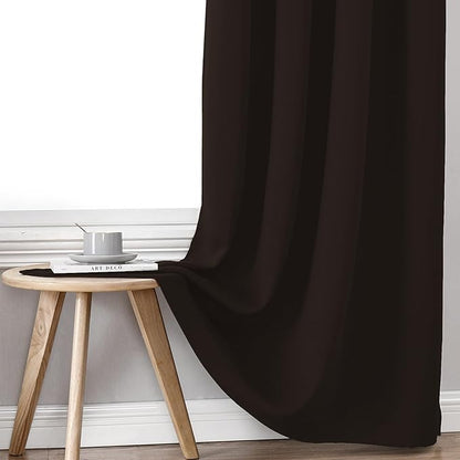 ChrisDowa 100% Blackout Curtains