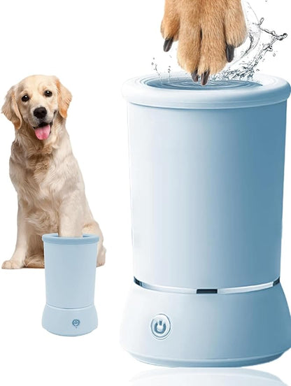Automatic Dog Paw Cleaner for Dogs，Electric Dog Foot Paw Washer Cup and