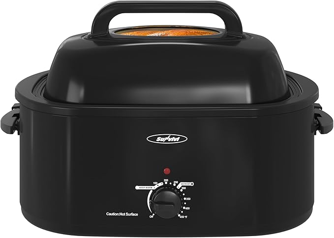 Sunvivi 26lb 22-Quart Roaster Oven, Electric Roaster Oven