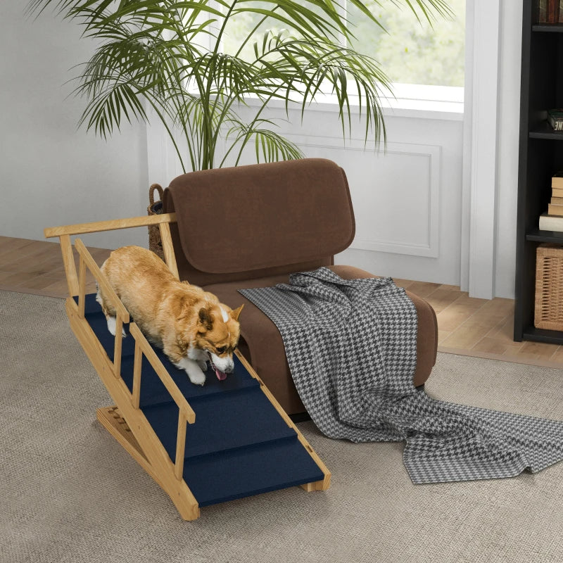 Dog Ramp With Removable Guardrails