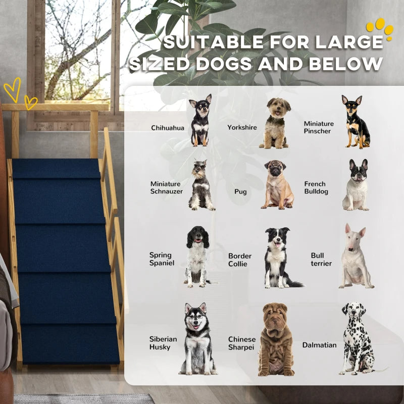 Dog Ramp With Removable Guardrails