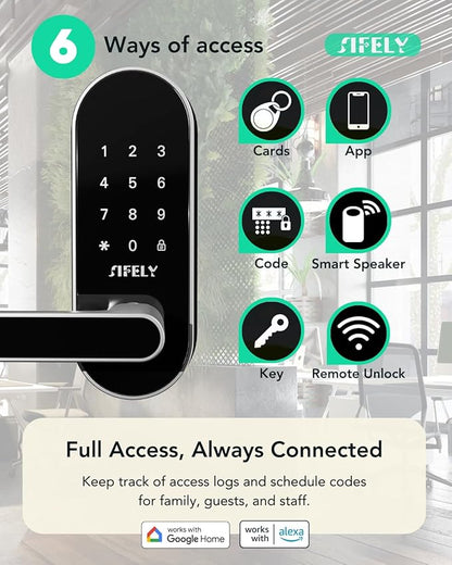 Built-in WiFi Smart Door Lock