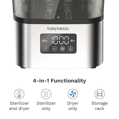 Baby Brezza 10 Minute SuperQuick Bottle Sterilizer + Dryer
