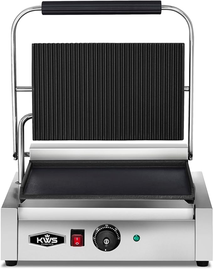 KWS PFM-17 1700W Electric Panini Press Maker