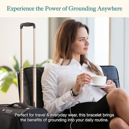 Tier One Home Fitted Grounding Sheets for Earthing, 5% Silver Fiber + 95% Certified Organic Cotton for Better Sleep and Pain Relief. Deep Pockets. Includes Grounding Wristband & Cords (King)