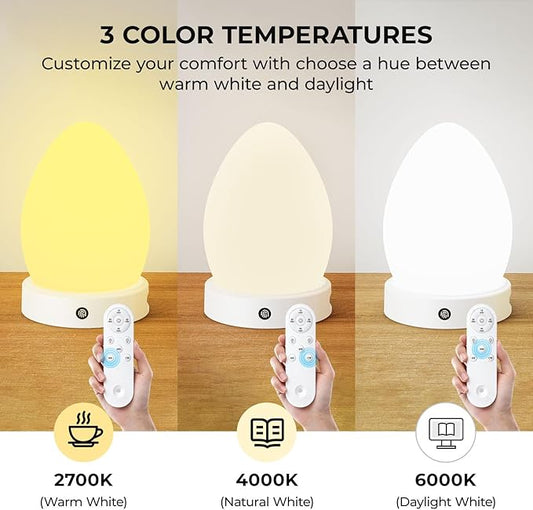 Bright lamp,Sunlight Lamp 20000 Lux with Remote Control, 3 Color Temperature & 5 Brightness Level & Timer,12V 2A Adapter,Daylight Lamp for Home, Office,Happy Life, Decoration