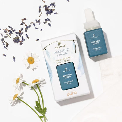 Thymes Washed Linen Pura Smart Home Plug-in Diffuser Refills