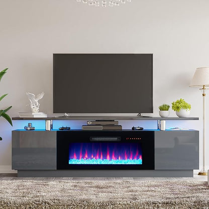 AMERLIFE Fireplace TV Stand