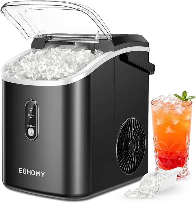 EUHOMY Nugget Ice Maker Countertop