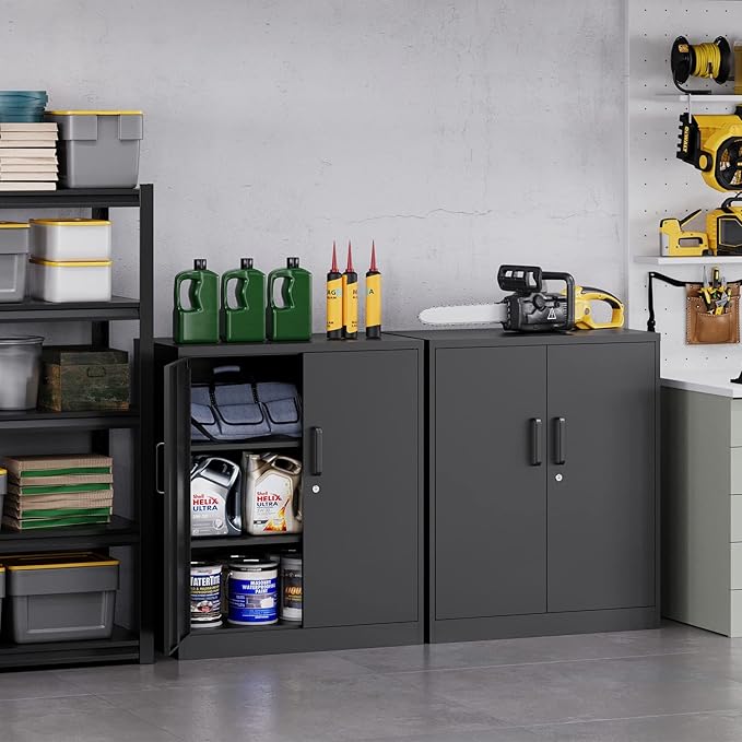 MIIIKO Metal Storage Cabinet
