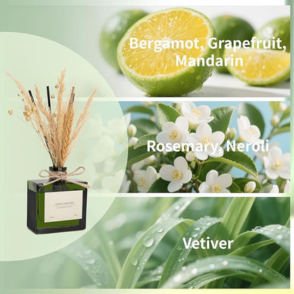 Reed Diffuser, 6.09 oz Citrus Grove Scent Diffuser
