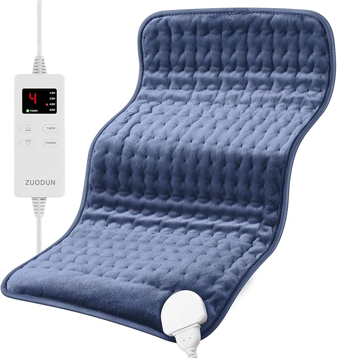 Heating Pad for Back and Knee Pain Relief, Period Heating Pad for Cramps