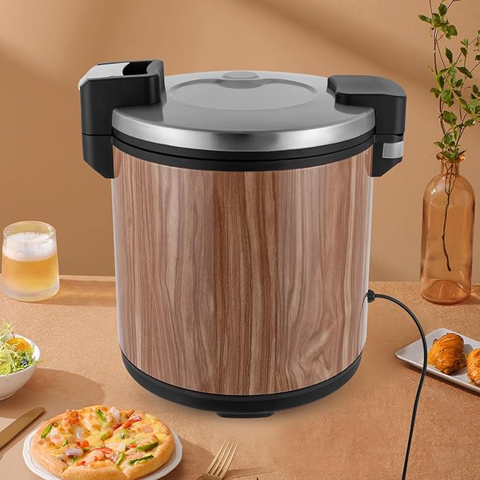 DNYSYSJ 6 Gallon Commercial Rice Steamer Cabinet, 23l Electric Rice Warmer