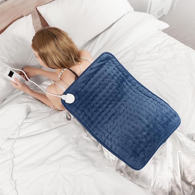 Portable Heating Pad for Neck, Back & Shoulder, Moist Heat Option & Auto