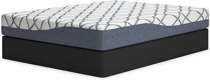 Signature Design by Ashley 10 Inch Chime Elite 2.0 Firm Green Tea Memory Foam Mattress for Cool Sleep and Pressure Relief, Twin, Fiberglass Free, Mattress In A Box