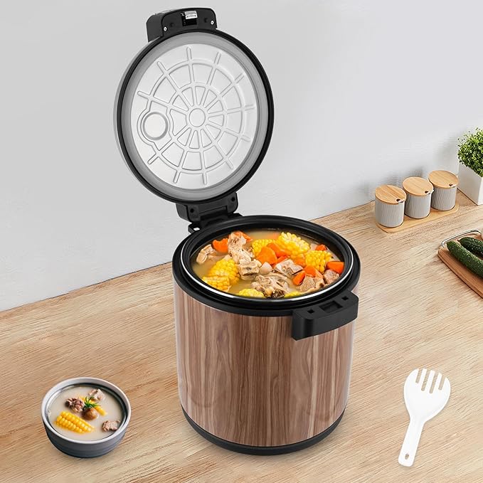 DNYSYSJ 6 Gallon Commercial Rice Steamer Cabinet, 23l Electric Rice Warmer