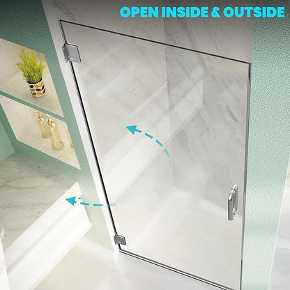 Bathroom Hinged Shower Door