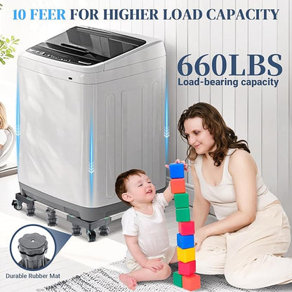 WBD WEIBIDA Upgraded Full-size Washing Machine Base Stand