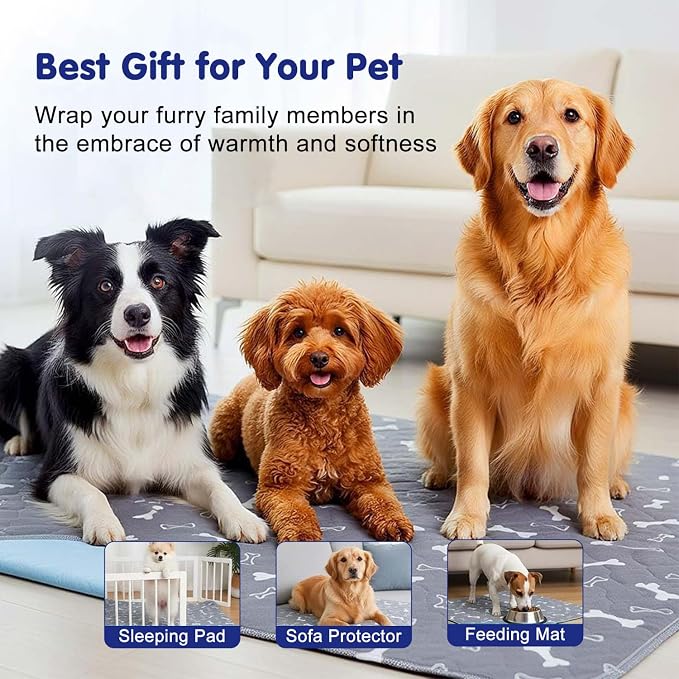 Pee Pads with Pheromones, Elite Pads for Cats, Washable Pee Pads for Dogs, Leak-Proof & Anti-Slip Pet Training Pad for Home & Travel (Red, S: 11.8" × 11.8")