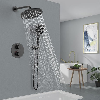 Iriber Thermostatic Shower System Wall Mount