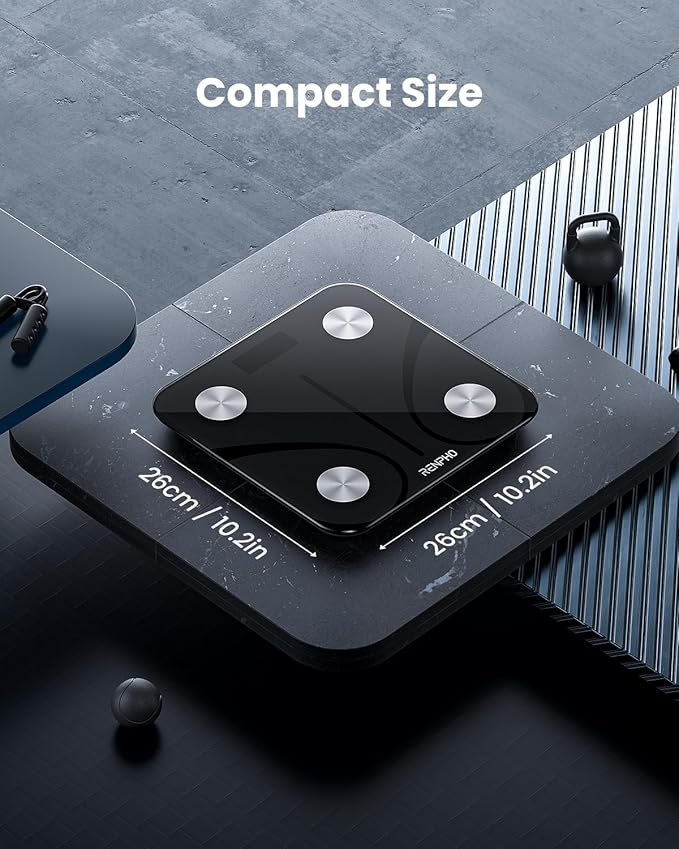 RENPHO Bluetooth Body Fat Scale, Digital Weight Scale Bathroom Smart Body