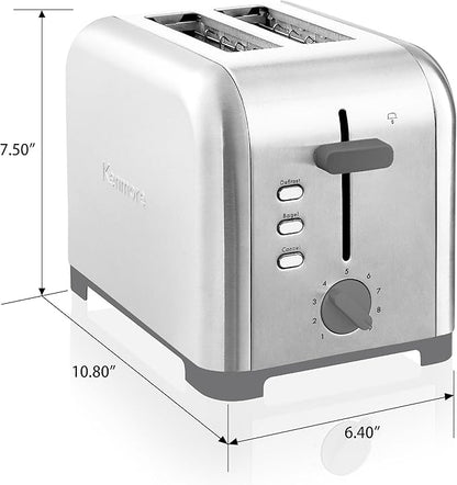 Kenmore 40606 2-Slice Toaster in Stainless Steel