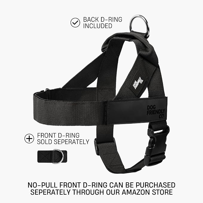 Dog Friendly Co. Dog Harness for Small Dogs (Green Camo, Extra Small) | One Click Buckle, Chafe Resistant Webbing, Adjustable Neck & Chest, and Heavy Duty D-Ring, Sturdy Comfortable and Easy to Use