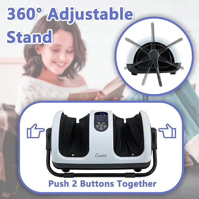Foot Massager with Heat, Shiatsu Foot Massager