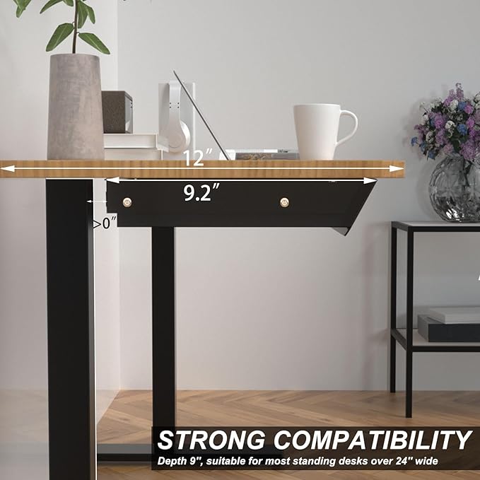 Large Under Desk Mounted Sliding Drawer