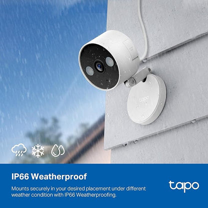 Tapo 2K+ Indoor/Outdoor Wired Security Camera