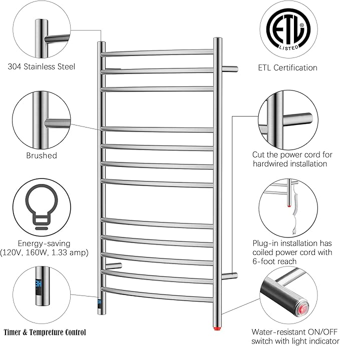 HEATGENE Electric Towel Warmer