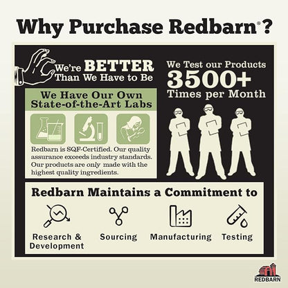 Redbarn Pet Products All-Natural Large 12" Beef Collagen Sticks for Dogs - Long Lasting Low-Odor Alternative to Traditional Rawhide & Bully Sticks - Supports Healthy Joints, Skin, & Coat - 3 Pack