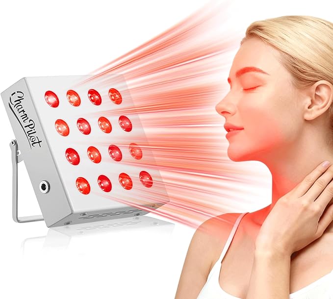 Red Light Therapy for Body Panel, 16‑LED 6 Wavelengths Near‑Infrared Light