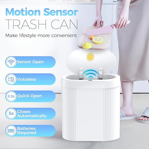 5 Gallon Bathroom Trash Can