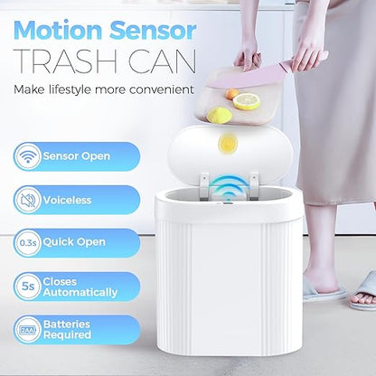 5 Gallon Bathroom Trash Can