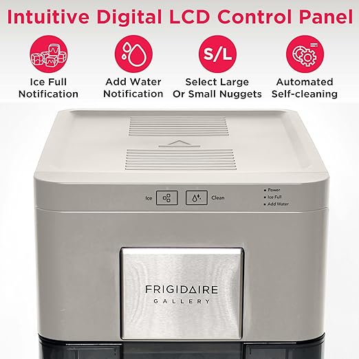 Frigidaire Nugget Ice Maker, Countertop Ice Machine