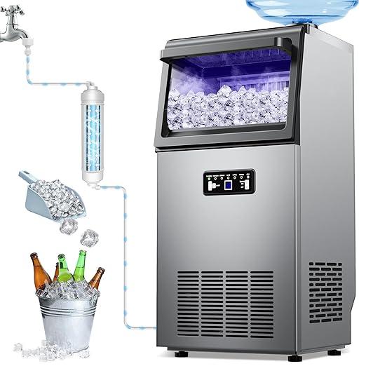 Commercial Ice Maker Machine 120lbs/24H