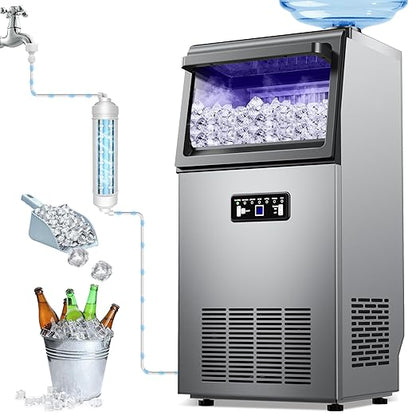 Commercial Ice Maker Machine 120lbs/24H